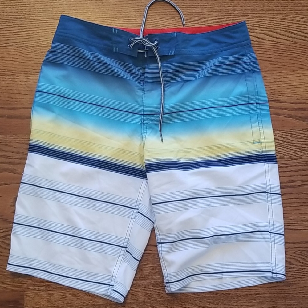Goodfellow mens swim trunks sz 28 waist